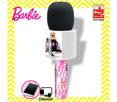 Microfon cu conexiune bluetooth Barbie